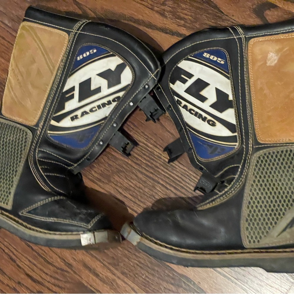Fly mens dirt bike boots size 10